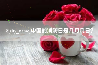 姜堰中国的消防日是几月几日？