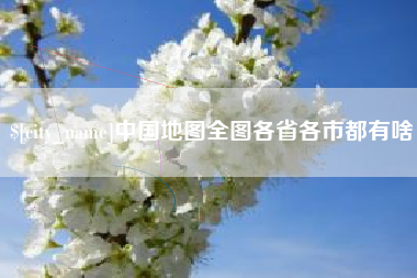 姜堰中国地图全图各省各市都有啥