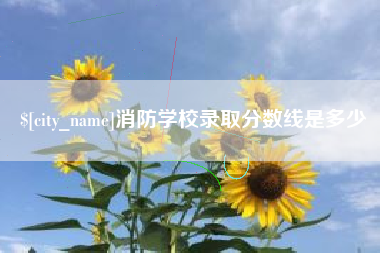 姜堰消防学校录取分数线是多少