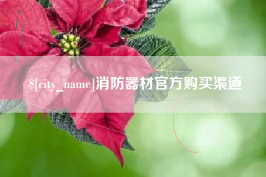 姜堰消防器材官方购买渠道