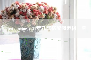 姜堰2021年九宫格配图素材一套