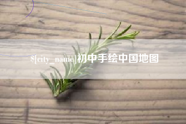 姜堰初中手绘中国地图