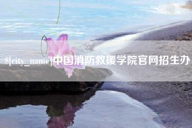 姜堰中国消防救援学院官网招生办