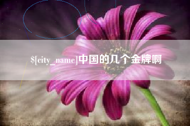 姜堰中国的几个金牌啊