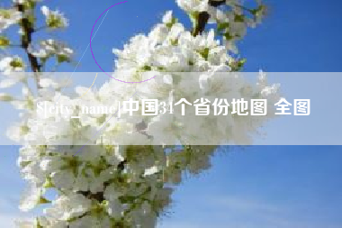 姜堰中国34个省份地图 全图
