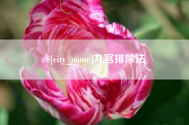 姜堰九宫排除法