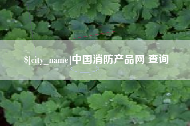 姜堰中国消防产品网 查询