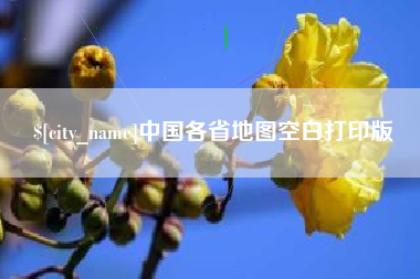 姜堰中国各省地图空白打印版