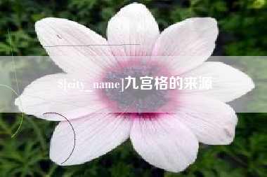 姜堰九宫格的来源