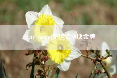 姜堰奥运会39块金牌