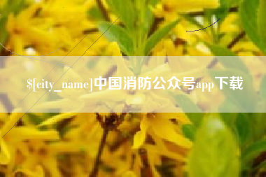 姜堰中国消防公众号app下载