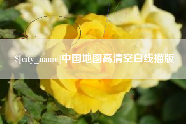姜堰中国地图高清空白线描版