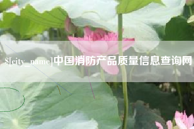 姜堰中国消防产品质量信息查询网