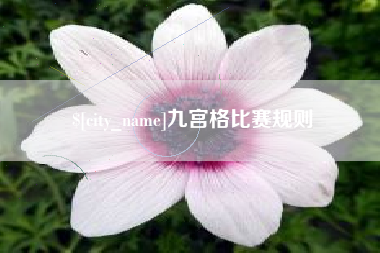 姜堰九宫格比赛规则