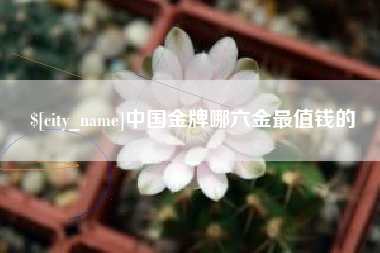 姜堰中国金牌哪六金最值钱的
