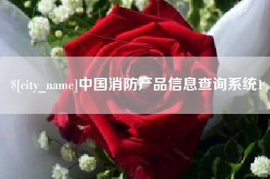 姜堰中国消防产品信息查询系统1