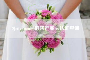 姜堰消防产品ccc认证查询
