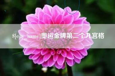 姜堰奥运金牌第二个九宫格