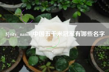 姜堰中国五千米冠军有哪些名字